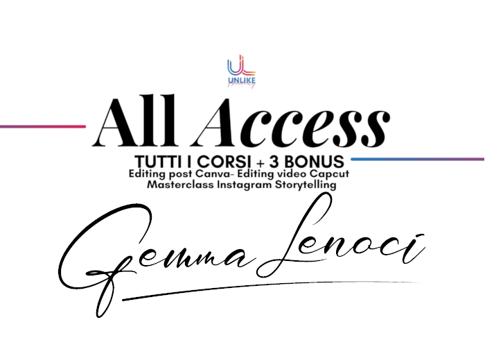 SCARICA All Access – Gemma Lenoci