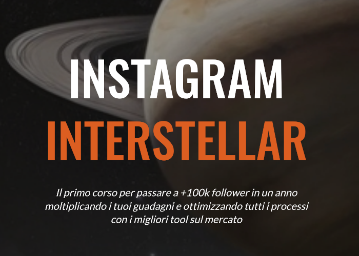 SCARICA Instagram Interstellar – Gabriele Venturini