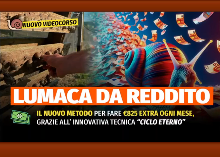 SCARICA Lumaca da Reddito – Rendita Agricola